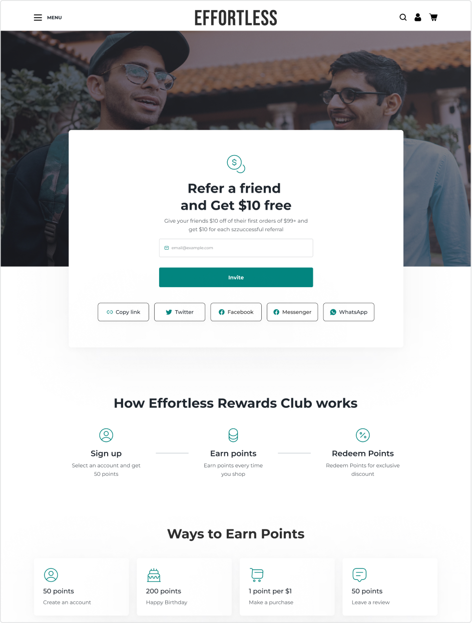 Rewards & Referrals